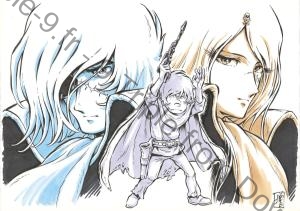 Harlock, Tetsurô, Emeraldas